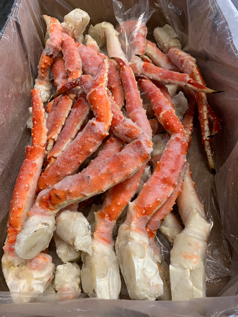 Cooked Wild King Crab Legs & Claws, Frozen