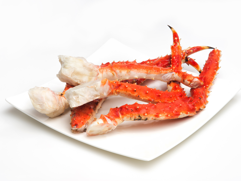 Cooked Wild King Crab Legs & Claws, Frozen
